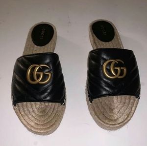 Gucci Marmont espadrilles Sandals